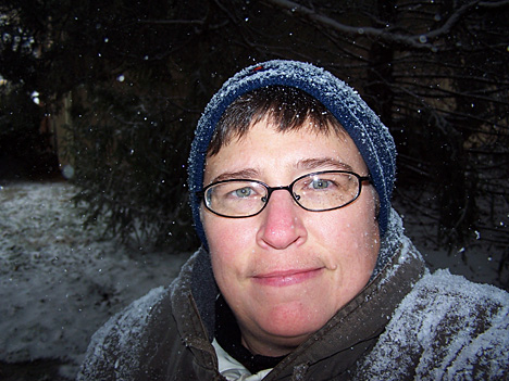 Snowy Self-Portrait